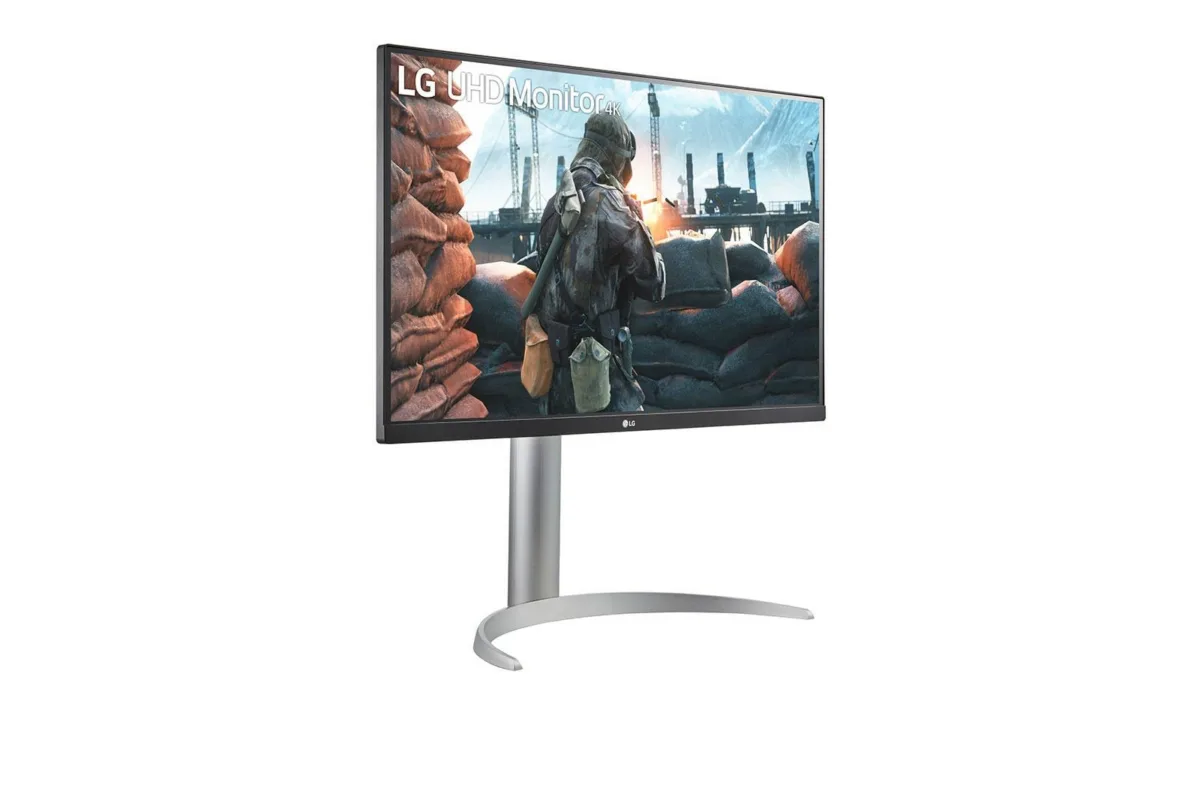 LG 27″ 4K Pivot Height adjustable — monitor