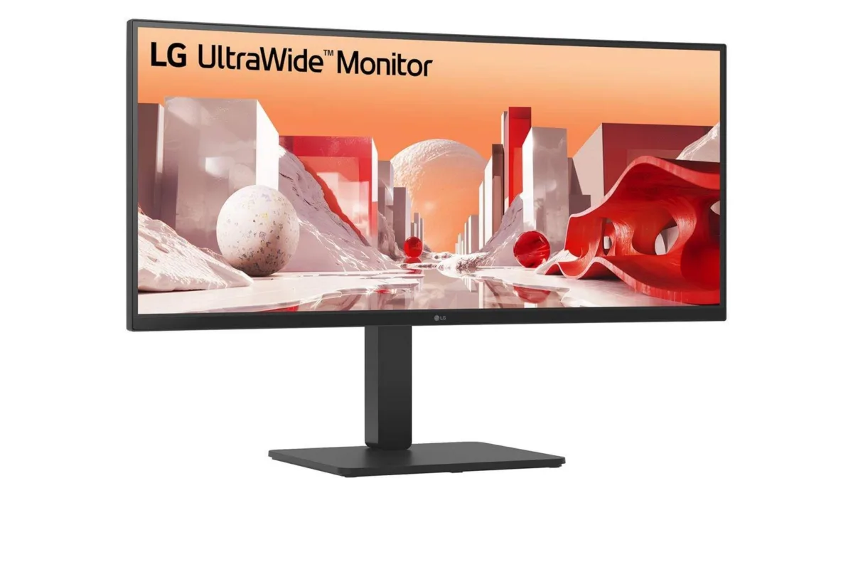 LG 34 ” 3440 x 1440 pixels Wide Quad HD LCD 34BA75QE-B — monitor