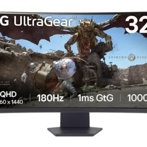 LG 32″ Gaming/Curved Panel VA 16:9 — monitor