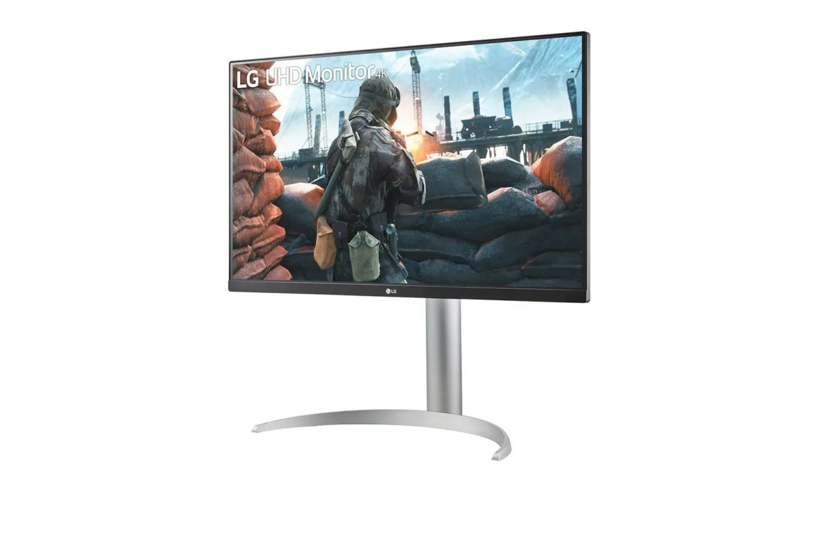 LG 27″ 4K Pivot Height adjustable — monitor