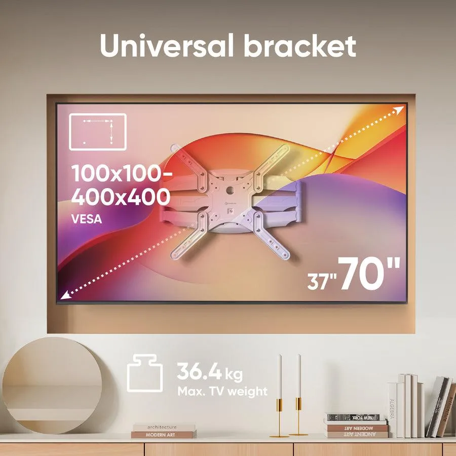 Onkron TV komplekt Acc Wall Mount 37-70″ White M5