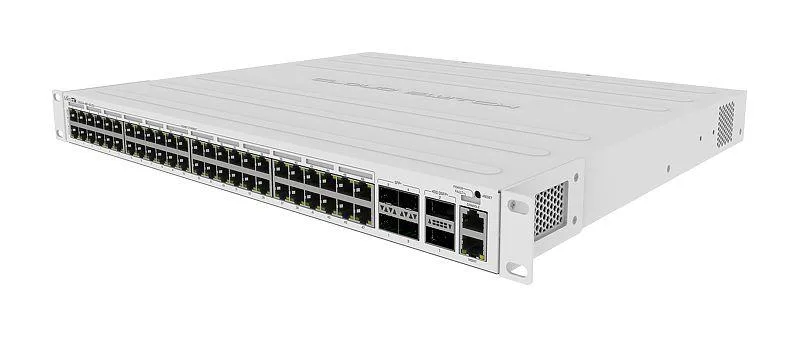 MikroTik CRS354-48P-4S+2Q+RM Type L3 1 PoE ports 48