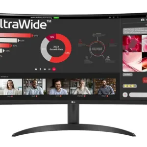 LG 34″ Curved/21 : 9 Panel VA 21:9 — monitor