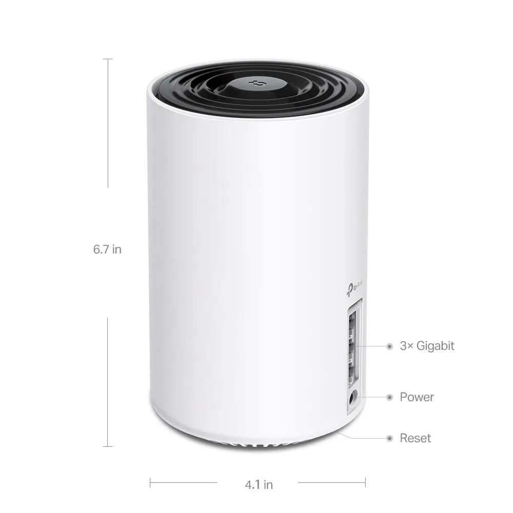 TP-Link 3-pack 5400 Mbps Mesh Number of antennas 4 — ruuter - Pilt 5