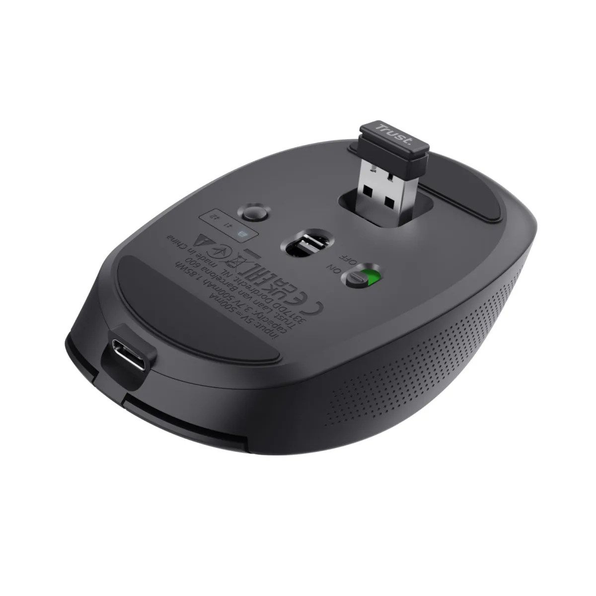 Trust Mouse USB Optical WRL Ozaa Black 24819