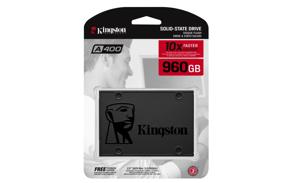 Kingston A400 960GB SATA 3.0 TLC — SSD