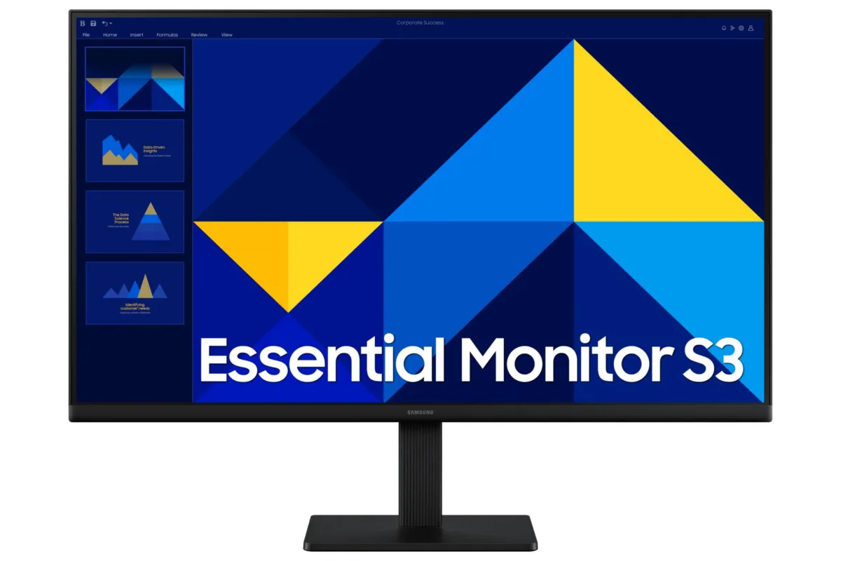 Samsung Essential Monitor S3 27″ Panel IPS 16:9 — monitor