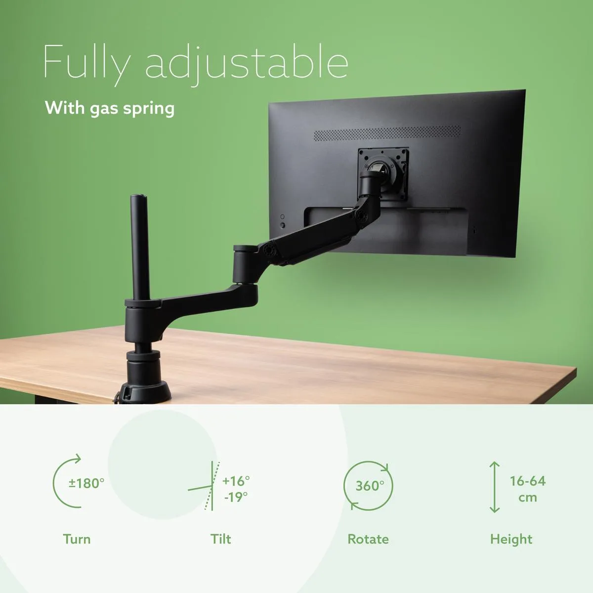 R-Go tools monitor Acc Arm Caparo Single RGOVLCA4SI