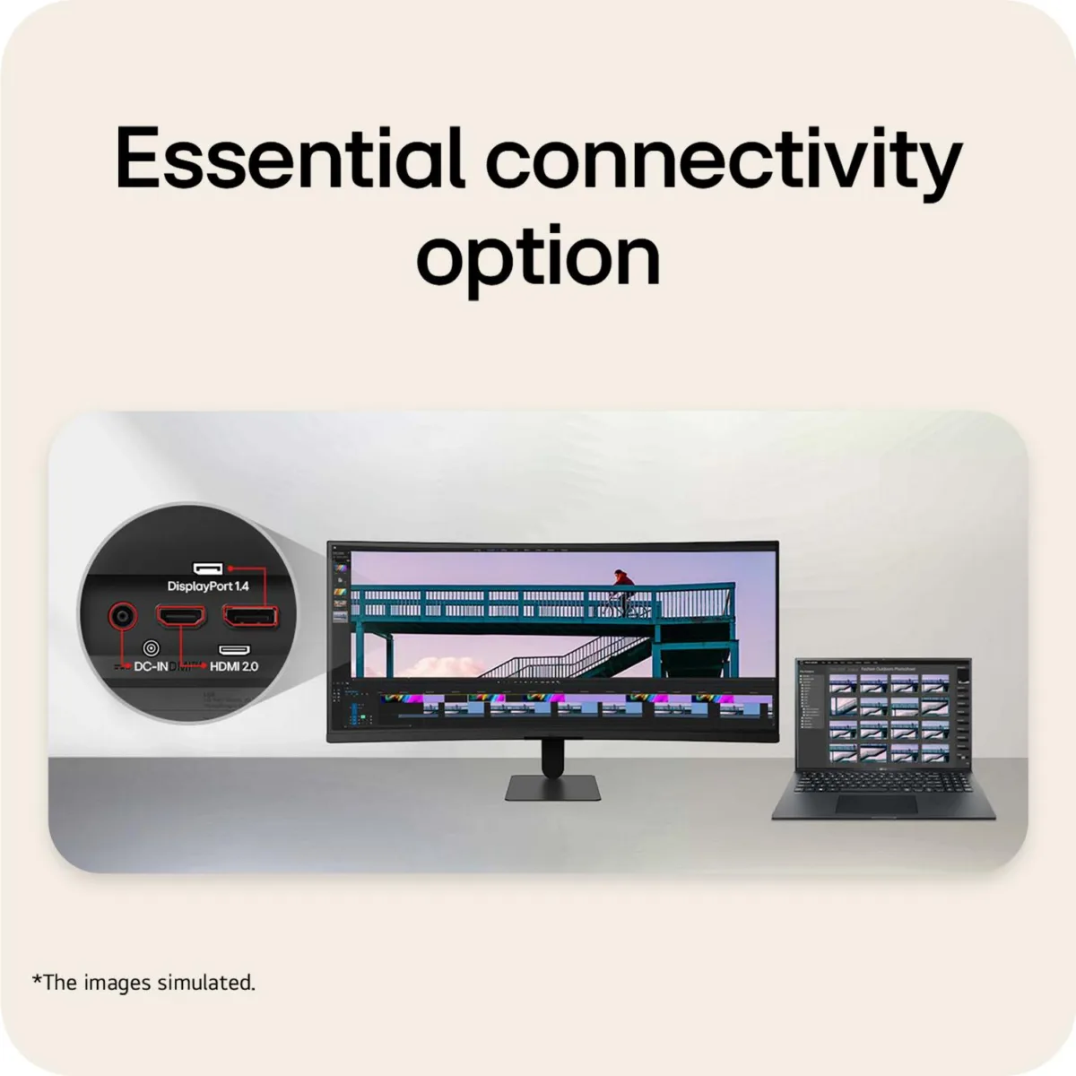 LG 34 ” 3440 x 1440 pixels UltraWide Quad HD LCD — monitor