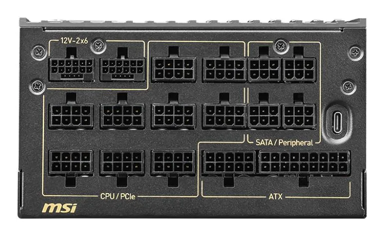 MSI MEG AI1600T PCIE5 ATX 3.1 1600 Watts — toiteplokk
