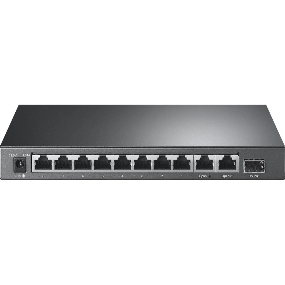 TP-Link Desktop/pedestal PoE+ ports 8 65 Watts