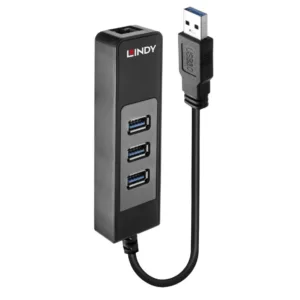 Lindy I O Hub & Lan Adapter 43176