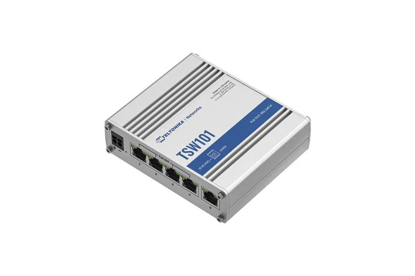 Teltonika PoE ports 4 60 Watts TSW101