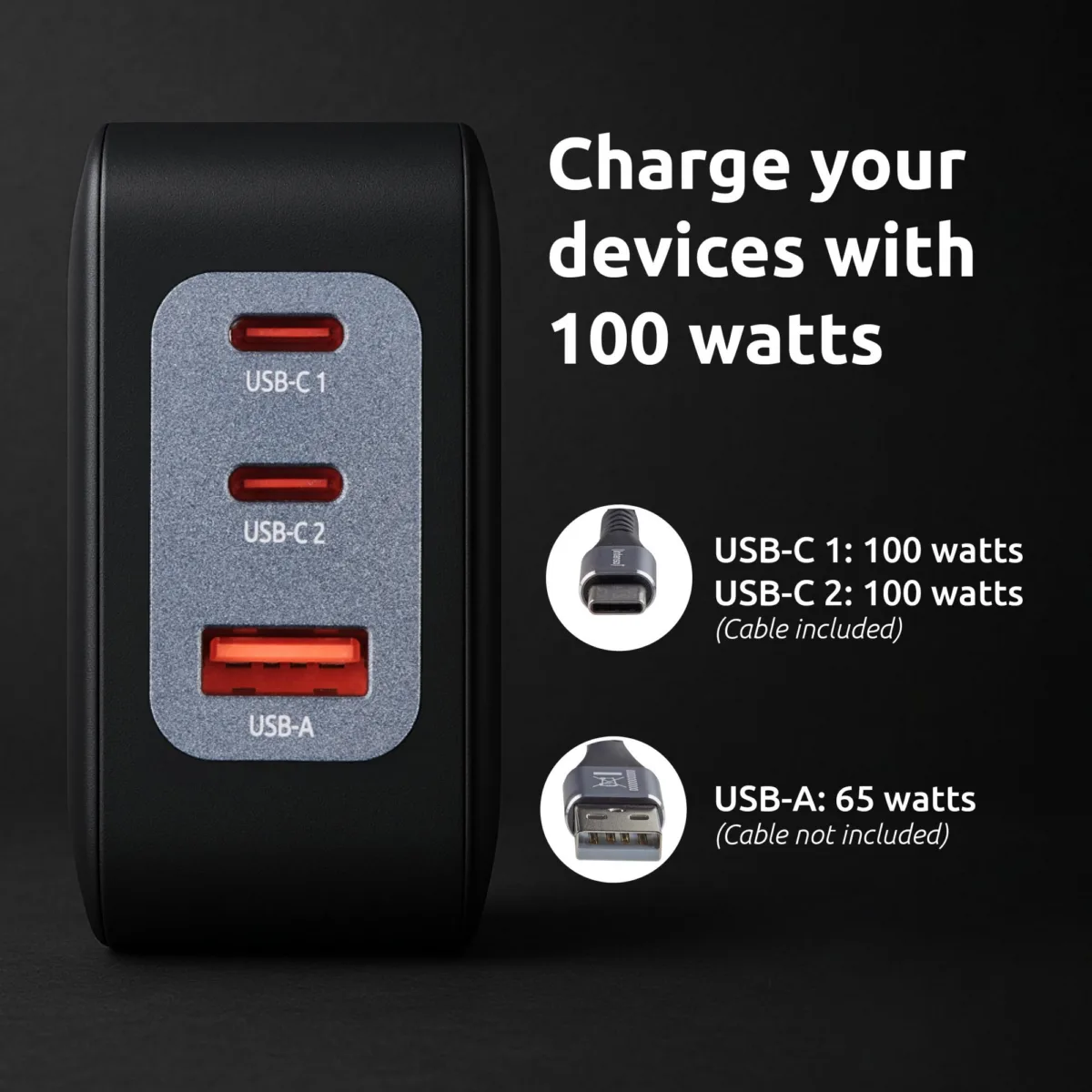 Intenso Power Adapter USB-C Gan 7810010