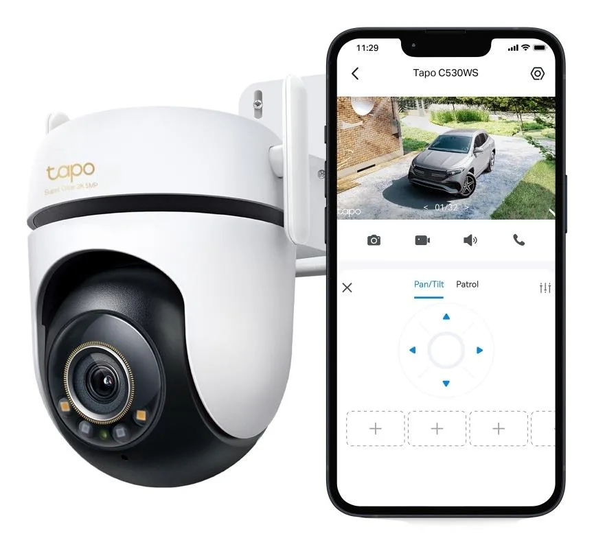 TP-Link juhtmevaba pöörav kaamera TAPO-C530WS