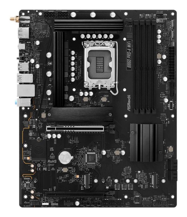 ASRock Intel B860 Express LGA1851 ATX Memory DDR5 B860 PRO-A WIFI — emaplaat - Pilt 3