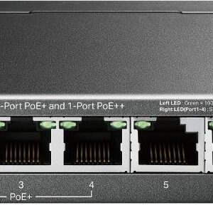 TP-Link Desktop/pedestal PoE+ ports 4