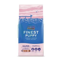 FISH4DOGS KUTSIKA TÄISSÖÖT LÕHE VÄIKE GRAANUL 6KG