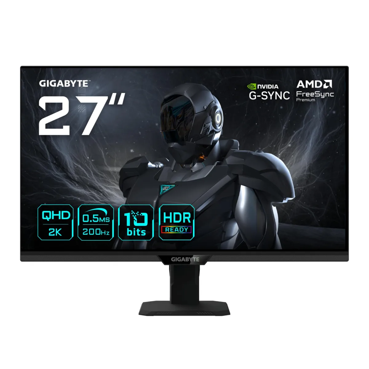 GIGABYTE 27 ” 2560 x 1440 pixels Quad HD LED G27Q20T EK — monitor