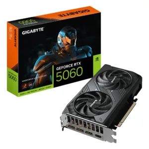 GIGABYTE NVIDIA GeForce RTX 5060 2512 MHz 8 GB GV-N5060WF2MAX OCV2-8GD — videokaart