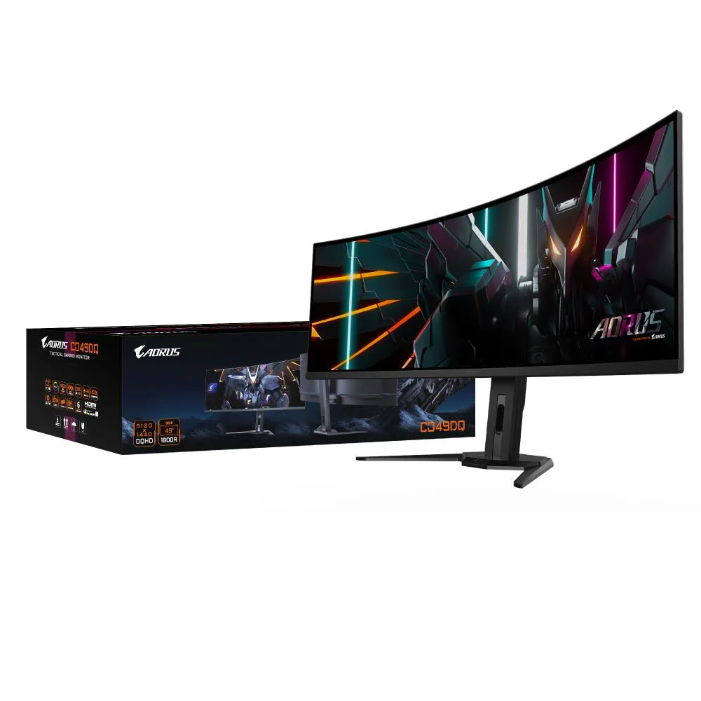 GIGABYTE monitor AORUSCO49DQEK
