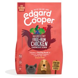 EDGARD & COOPER KOERA TÄISSÖÖT FREE-RUN KANA/LÕHE SEENIOR 2,5KG