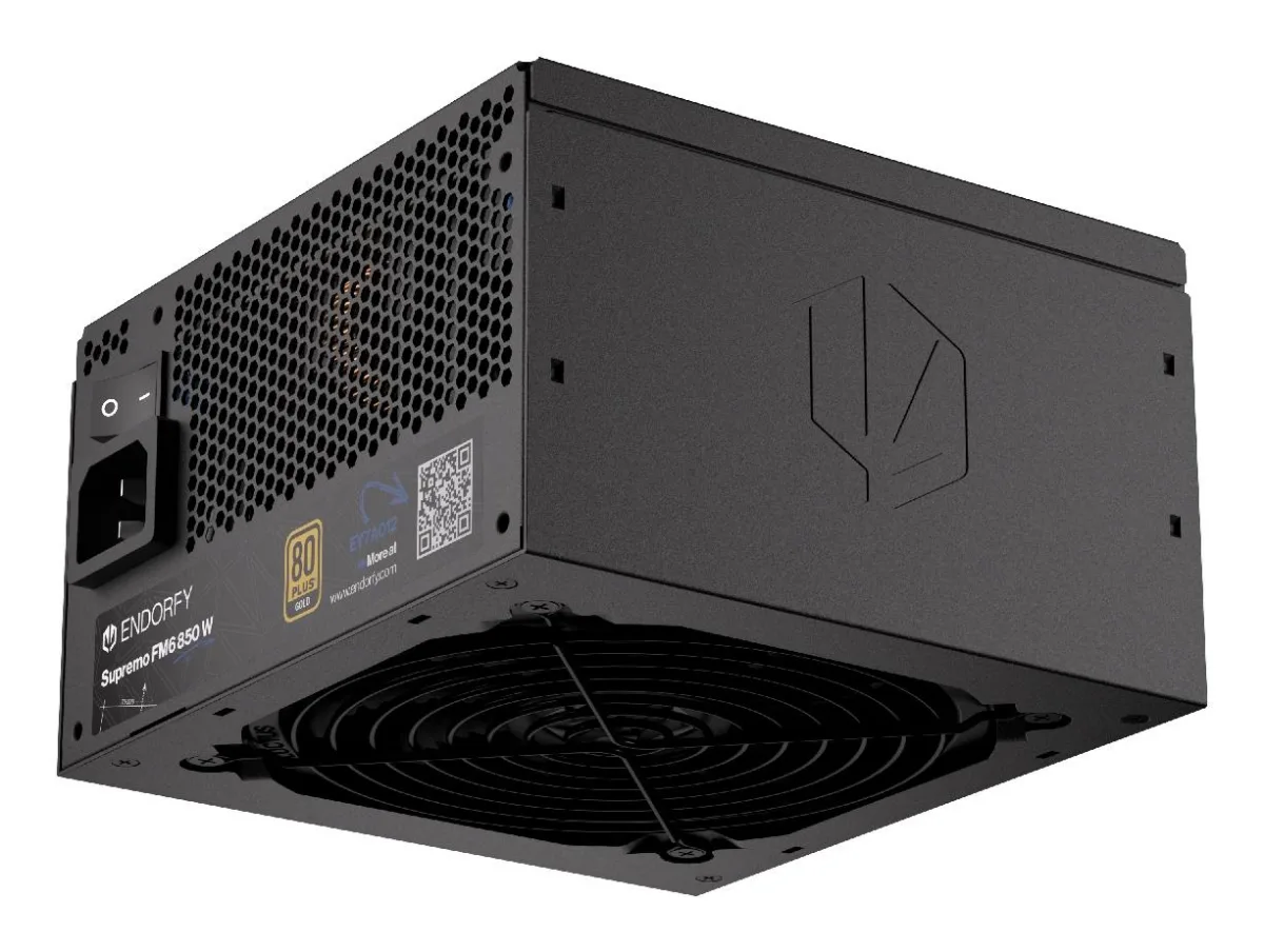 Endorfy SUPREMO FM6 850 Watts MTBF 100000 hours — toiteplokk