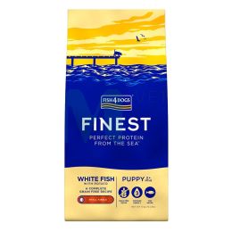 FISH4DOGS KUTSIKA TÄISSÖÖT VALGE KALA VÄIKE GRAANUL 6KG
