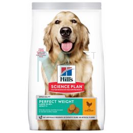 HILLS KOERA TÄISSÖÖT PERFECT WEIGHT SUUR TÕUG 12KG