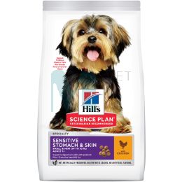 HILLS KOERA TÄISSÖÖT SENSIT.STOMACH/SKIN SMALL&MINI 3KG