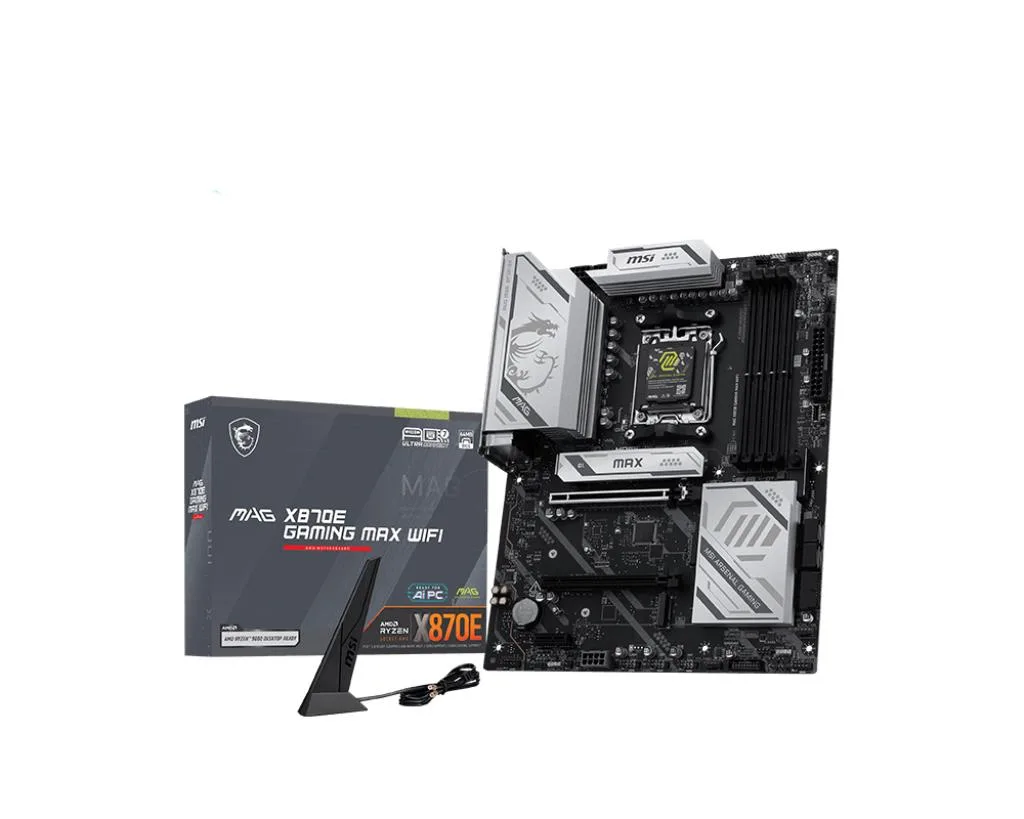 MSI AMD X870E Socket AM5 ATX RAM DDR5-SDRAM MAG X870E GAMING MAX WIFI — emaplaat