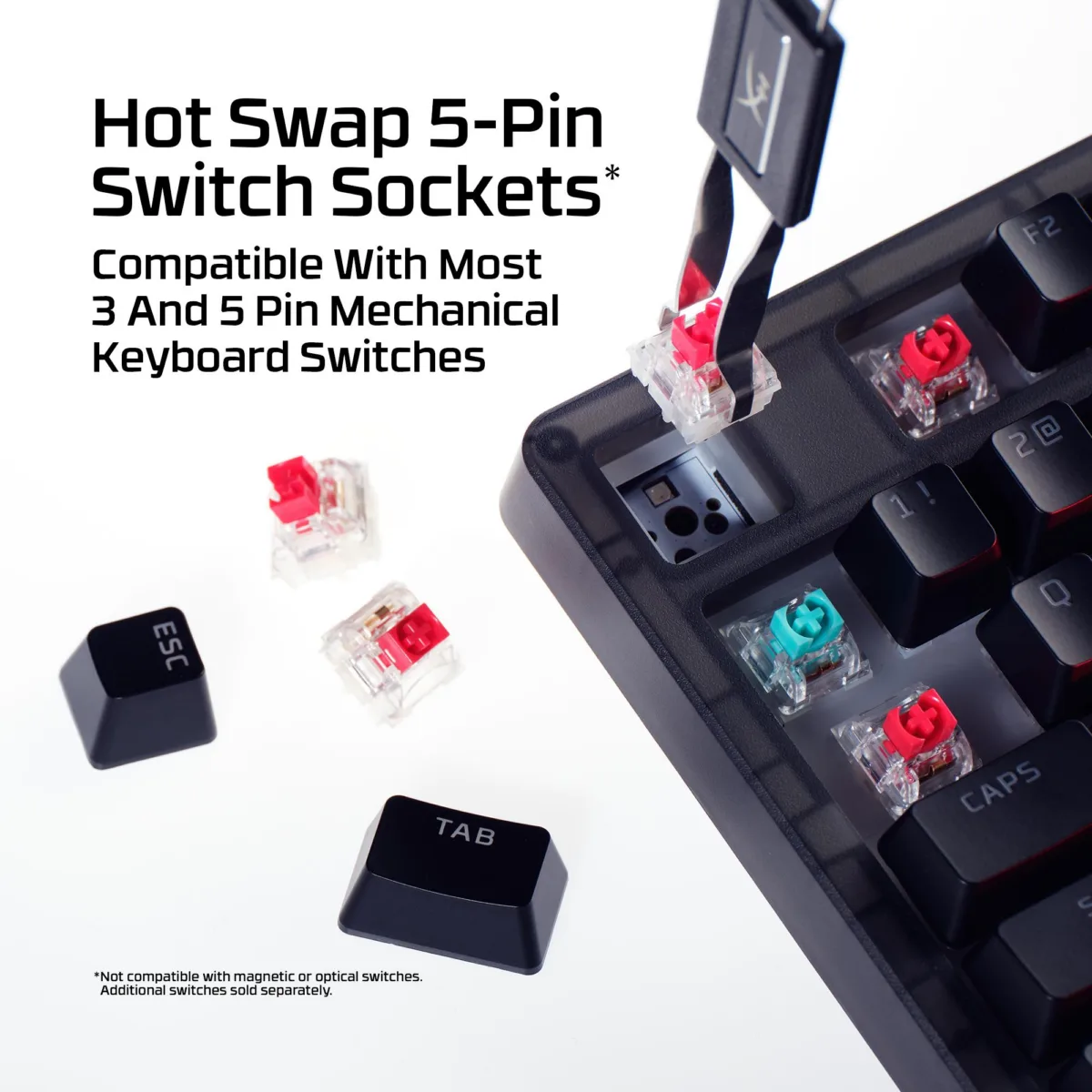 Hyperx klaviatuur B4QS4AA#ABA