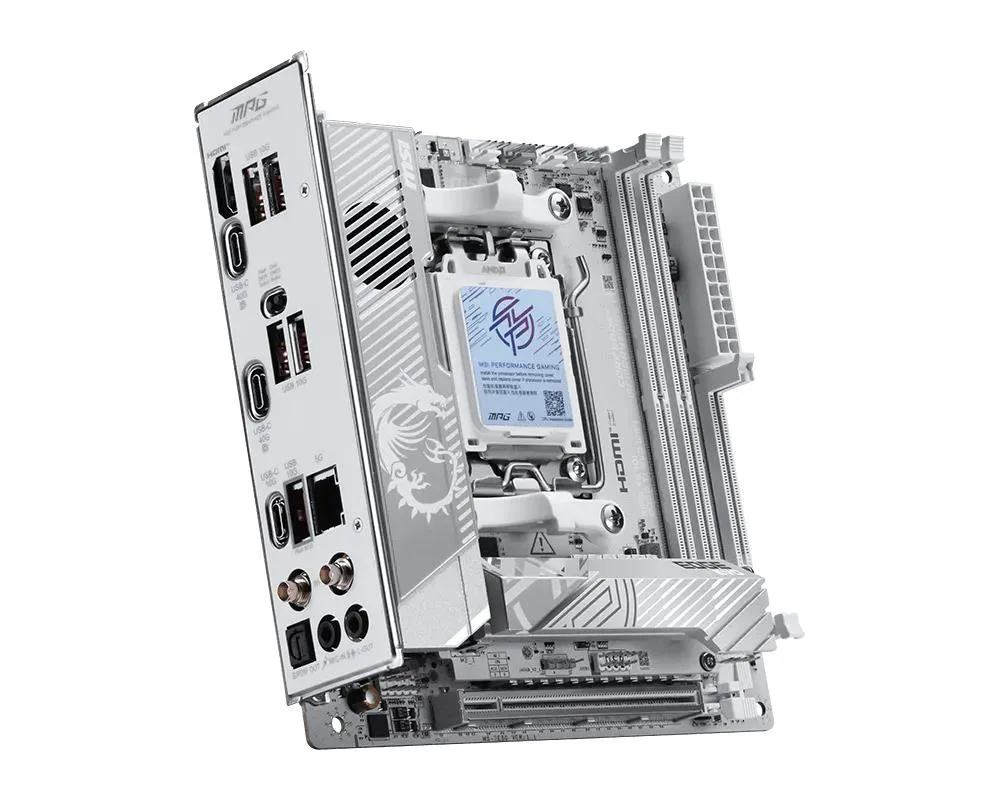 MSI AMD X870 Socket AM5 mini ITX RAM DDR5-SDRAM — emaplaat