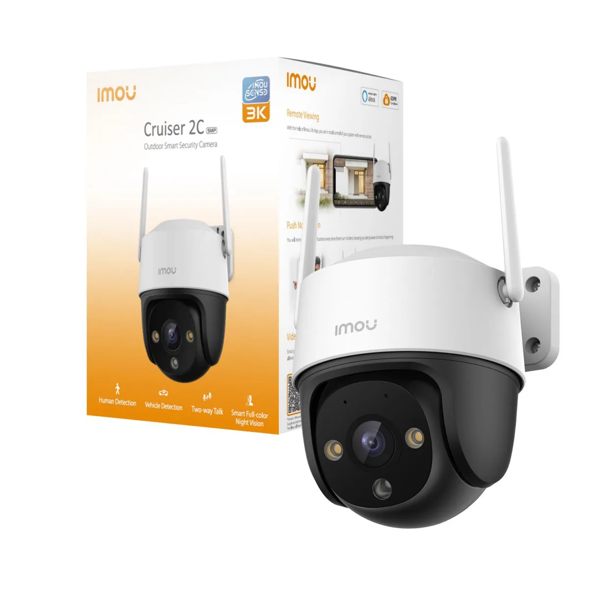 IMOU juhtmevaba kaamera 5MP IPC-S7CP IPC-S7CP-5V0W