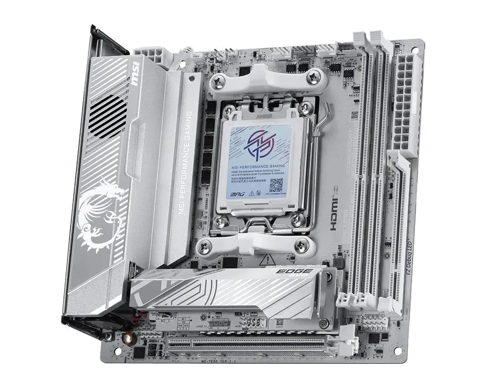 MSI AMD X870 Socket AM5 mini ITX RAM DDR5-SDRAM — emaplaat