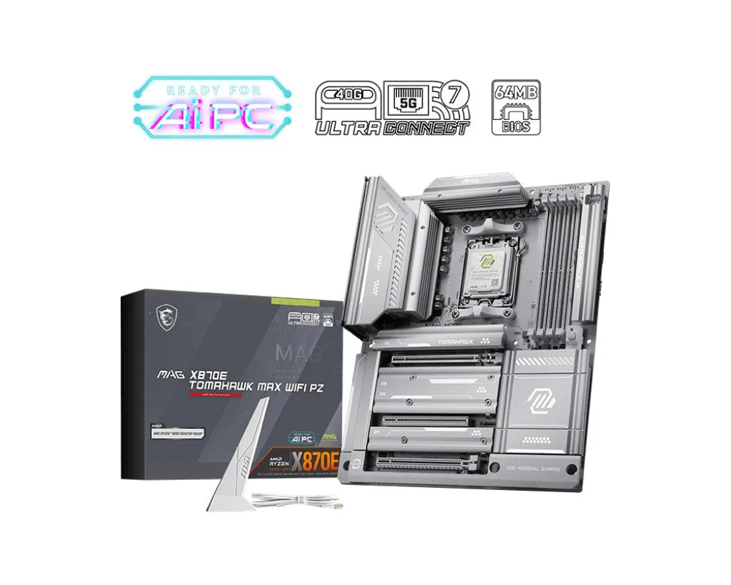 MSI AMD X870E Socket AM5 ATX RAM DDR5-SDRAM — emaplaat