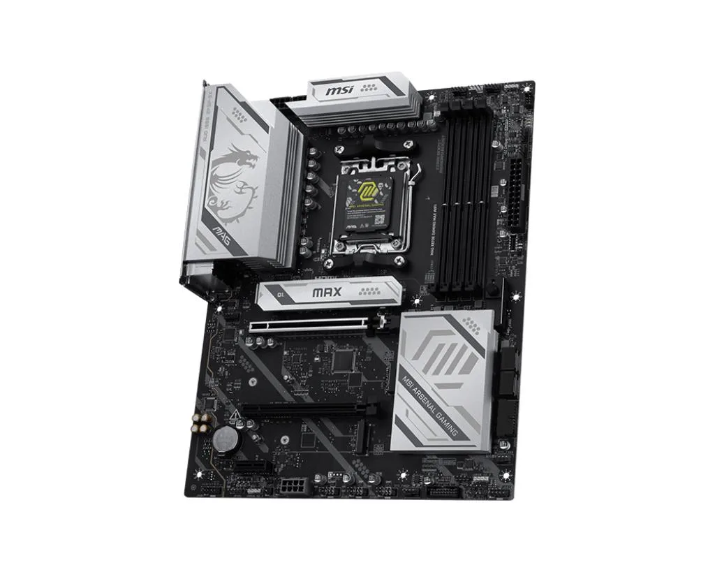 MSI AMD X870E Socket AM5 ATX RAM DDR5-SDRAM MAG X870E GAMING MAX WIFI — emaplaat
